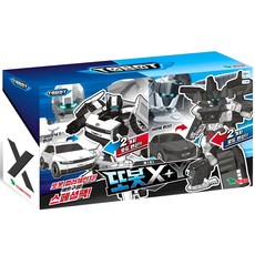 영실업 뉴또봇 미니 X + Y 합본팩 로보트, 화이트 + 메탈릭그레이, 1세트