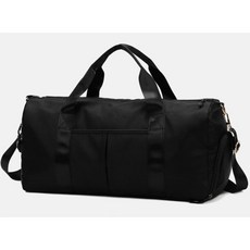 Momo媽咪 運動包 乾濕分離旅行袋 健身包 瑜珈包, 黑色 （現貨）, 1個