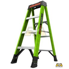 Little Giant 小巨人 A-FORCE 穩固梯 寬踏板 綠色, 1個, 15796-001-5呎