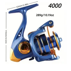 19 + 1BB 강력한 드랙력 10KG 최대 드랙 베이트 캐스팅 낚시 릴 10.1:1 기어비 금속 스풀 잉어 낚시 바퀴, Blue, Right Hand