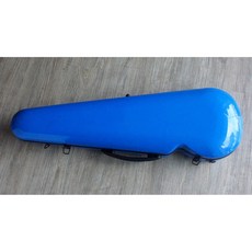 雅典樂器世界 極品 法國 DIAMOND 碳纖維小提琴盒 藍色, 1個