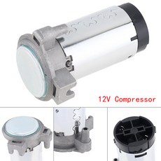 후진벨 화물차 백부져 17 인치 12V/24V 150db 슈퍼 시끄러운 단일 자동차 트럼펫 에어 호른 압축기 스피커 키트 트럭 보트 바이크 오토바이, [03] Only 12V Compressor