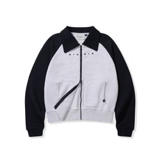 브랜드정품 코드그라피 CGP (우먼) 레글런 배색 카라 집업_다크네이비 337829