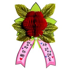 더이케이 허니컴 카네이션 브로치 만들기 WBFC918, 상세페이지 참조, 상세페이지 참조, 상세페이지 참조