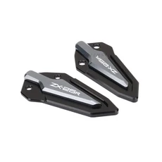 오토바이 액세서리 페달 가드 후면 힐 플레이트 장식 ZX4R ZX25R, 01 Gray-ZX25R