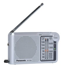 파나소닉 AM FM 건전지식 휴대용 라디오, RF-P150D, 혼합 색상