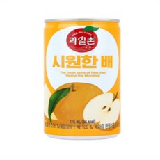 해태제과 과일촌 배 드링크, 450개, 175ml