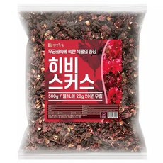 건강중심 히비스커스 꽃잎 차 500g
