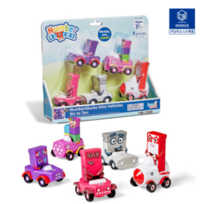 핸드투마인드 넘버블록스 자동차 6-10 피규어 IN96928, 1개