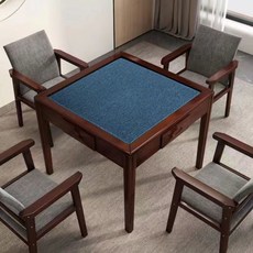 超厚方形麻將桌墊 加厚打牌墊 73x73公分 防滑靜音耐磨, 1個, 藍色 廠傢直銷 ,88X88釐米+特厚防滑靜音耐磨