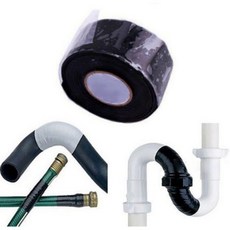 내고온 고압 방수 파이프 누수 수리 테이프 배관 보수, 1개