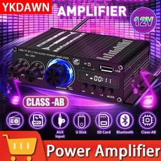 블루투스앰프 AK-360 블루투스 5.0 자동차 홈 오디오 파워 앰프 2.0 채널 미니 하이파이 클래스 AB 베이스 및 트레블 컨트롤, 03 AK-170, 1개