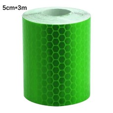 자동차 반사 테이프 자동 경고 스티커 반사판 보호 스트립 필름 트럭 오토바이, 04 3M Green