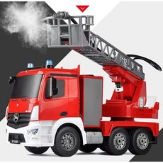 雙鷹 大型遙控消防車 工程車 - 阿莎力2店, 1個, 全套(單電池)寄送超商會拆盒