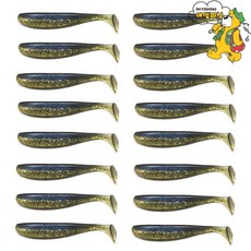JRC엘리게이터 멸치웜 55mm/고객님이 선택한 진짜같은 가짜미끼 /ESSN55우럭 갯바위낚시 쏘가리웜, 410, 1개
