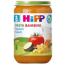 HiPP 파스타 밤비니 220g 4팩 리가토니 나폴리 Menu Pasta Bambini Rigatoni Napoli from the 8th month, -