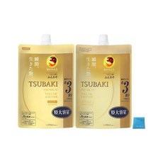 Generic 츠바키 프리미엄 볼륨 앤 리페어 샴푸 3배 리필 1000ml + 컨디셔너 3배 리필 1000ml, 1개