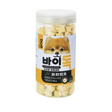汪洽普 By Dog 狗狗凍乾零食 多種口味 健康營養 訓練獎勵 60-150g, 1個, 鱈魚 85g, 85g, 鱈魚
