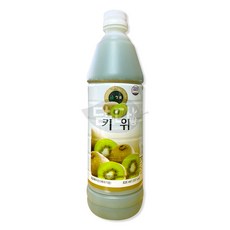 청솔 키위 주스 835ml 음료베이스, 1개