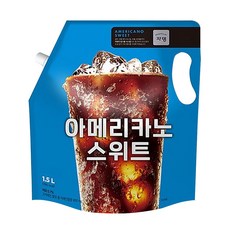 쟈뎅 아메리카노 스위트 대용량 파우치, 1개, 1.5L