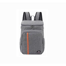 조이풀 보온보냉 백팩 아이스백 18L, 블랙, 1개