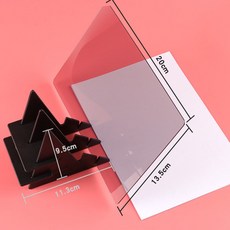 高清光學臨摹寫字板：動漫繪畫、素描、水彩、丙烯多用途拷貝投影神器, 畫畫神器+畫紙鉛筆【手機和小平板用】, 1個