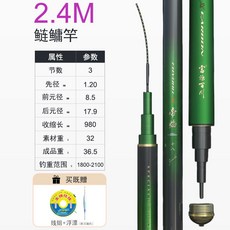 富源百川 帝燄綜閤竿手竿 28調超輕超硬鯽魚鯉魚竿臺釣世界名牌魚竿