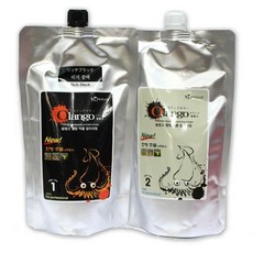 올랭고 웰빙 먹물 칼라크림/오징어 먹물/염색약, 01 리치블랙, 1개