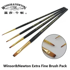 Winsor & Newton Painter 전문 페인트 브러시 구아슈 오일 아크릴 세트당 4 개 또는 6, 1개