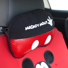 재고세일/ 미키마우스 FA 차량용 목쿠션 자동차 헤드쿠션 차량용품, 1P, 1개