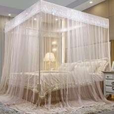 새결이네 커튼형 침대 모기장150x200cm 숙면유도템