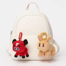 (정품) 마인크래프트 플러쉬 가방 인형고리 키링 1+1