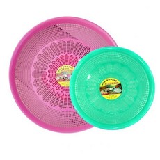 [S스트림] 원채반 (특왕대) 플라스틱 원형채반 W stream*022179001EA emo+66619TV, 랜덤발송