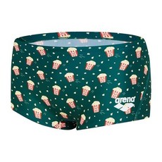 백화점상품 아레나 남성수영복 플러피프렌즈2 선수 숏사각 그린 귀여운 운동수영복