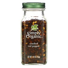 심플리오가닉 크러쉬드 레드 페퍼, 45g, 1개