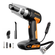 四合一多功能車用吸塵器：有線款充氣照明吸塵，車用清潔必備，多功能合一