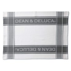 DEAN DELUCA 딘앤델루카 티타월 그레이 대형 루프 포함 70x50cm, 1개