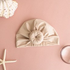 스윔터번, 베이지, 1개, 베이지, 도넛