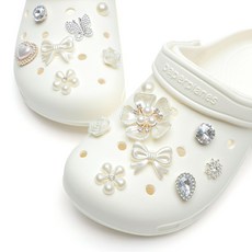 페이퍼플레인 신발 꾸미기 보석 파츠 15p 세트