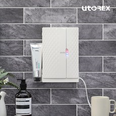 유토렉스 입체도어 더블히팅 칫솔살균기 일렉트릭 히팅 시스템 UTC-92UV, UTC-92UVW(화이트)