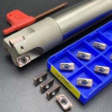 밀 인덱서블 BAP300R 밀링 CNC 엔드 커터 1135 APMT 직각 25mm 카바이드 숄더 BAP 선반 20mm 인서트 300, 300R C19-20-200-2T, No insert, 1개