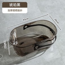 加大長方形洗拖把桶 加厚提把設計, 1套
