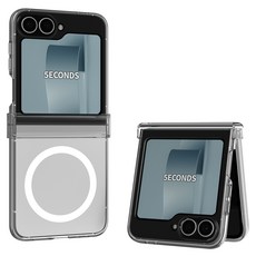 5세컨즈 스키니 클리어 하드 힌지보호 맥세이프 호환 케이스