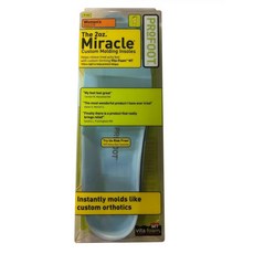 ProFoot 정품 미라클 맞춤형 몰딩 교정용 안창 여성용 230-270mm(US 6-10) 1쌍, ProFoot 정품 미라클 맞춤형 몰딩 교정용 안창,, 1개
