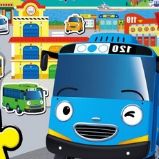 원플라이프 타요 탈것 자석 놀이북 유아생일선물