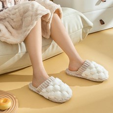 가엔가 1+1 뽀송 마시멜로 밍크 거실화 사무실 실내화 층간소음방지 방한슬리퍼, 핑크, 2개