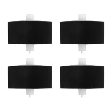 [ 896177 ] EMagTech Technics RS-AZ6/AZ7/BX501/BX646/TR373 VCR 카세트 플레이어 롤러와 호환되는 고무 핀치 휠 RDP0055 4개, [ 896177 ] EMagTech Technics R