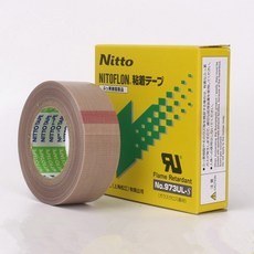 NITTO-DENKO 973UL 테이프 고온 내성 접착제 NITOFLON 방수 전기 t0.13 mm x W(13mm19mm25mm) L10m 1 개, 02 38mm, 1개