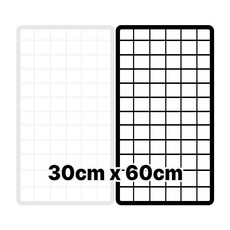 휀스망 블랙 30cm x 60cm, 1개