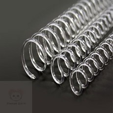 권심바몰 제본용 투명 코일링 1kg 바인더링
